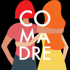 Logo oficial del podcast Comadre