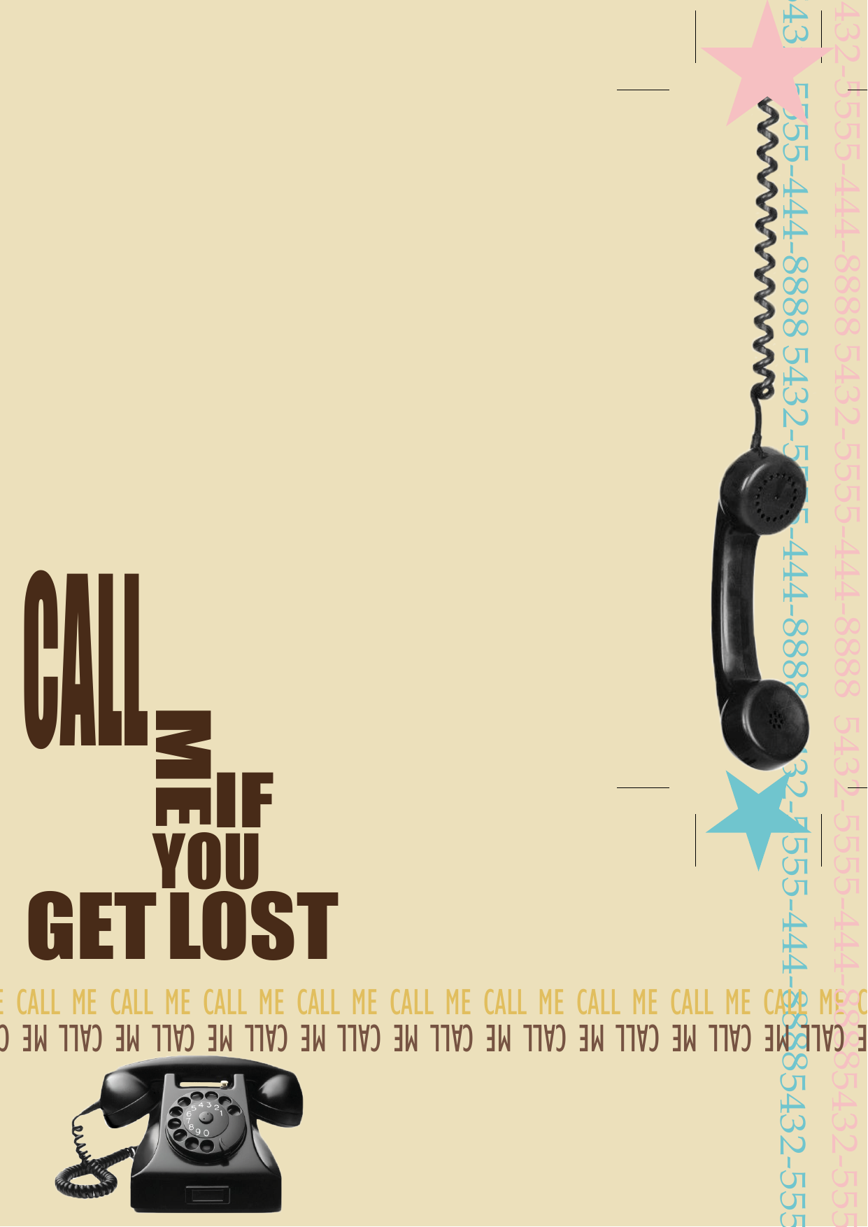 Póster Call Me If You Get Lost